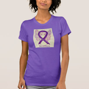 Crohn's Disease Awareness Ribbon Angel Shirt