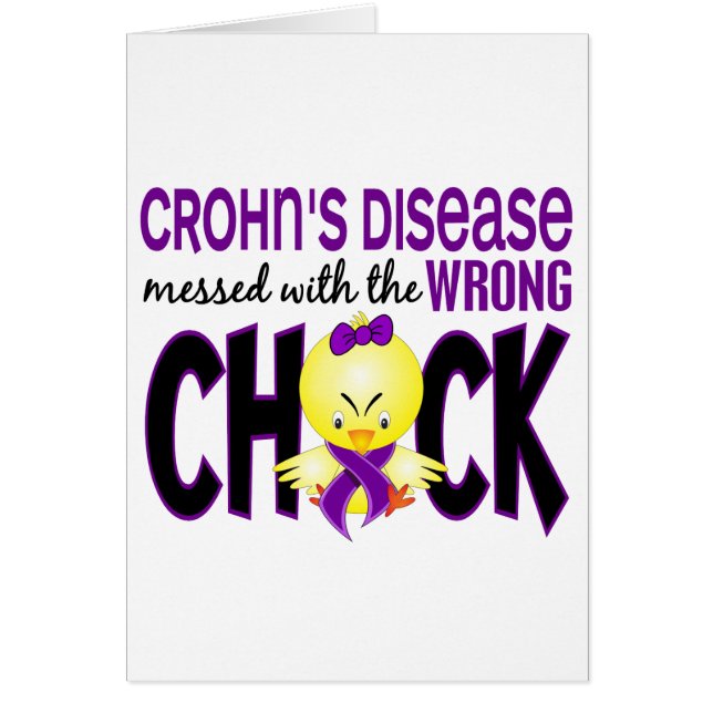 Crohn's Disease Messed With The Wrong Chick (Front)