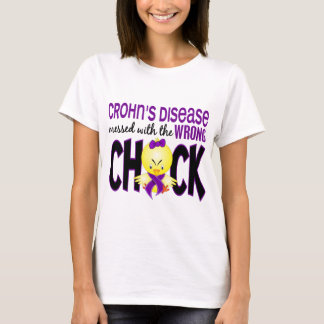 Crohn's Disease Messed With The Wrong Chick T-Shirt