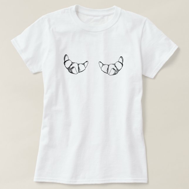 Croissant baking shirt (Design Front)