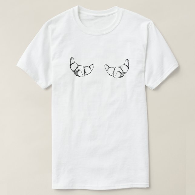 Croissant baking shirt (Design Front)