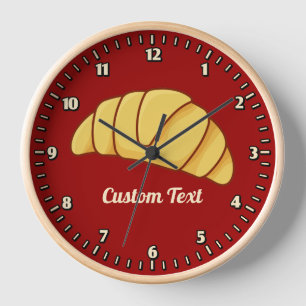 Croissant Clock