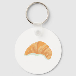 Croissant Key Ring