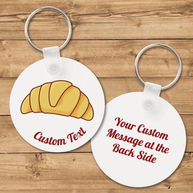 Croissant Keychain (Creator Uploaded)