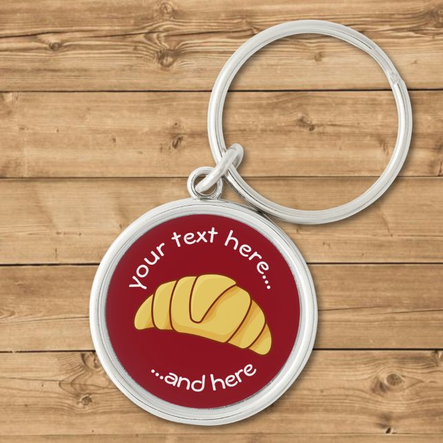 Croissant Keychain (Creator Uploaded)