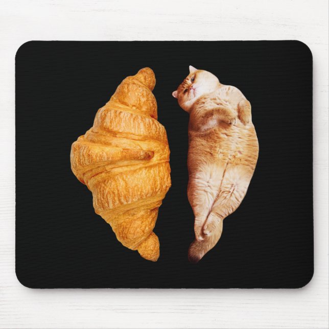Croissant Mouse Mat (Front)