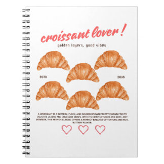 croissant notebook