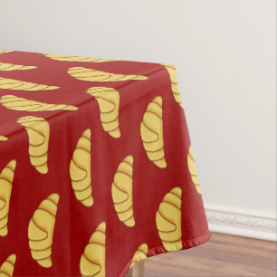 Croissant Pattern Tablecloth