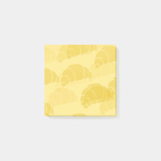 Croissant Post it Notes (Front)