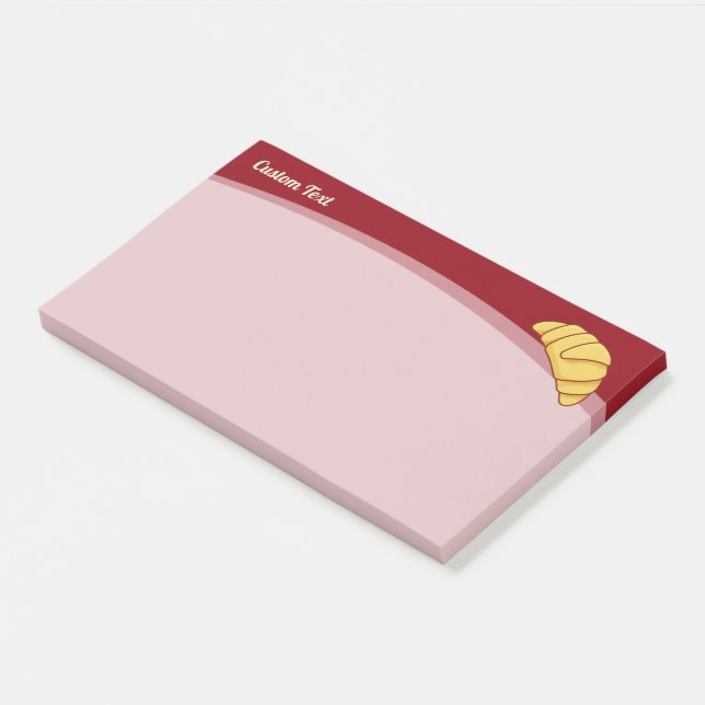 Croissant Post-it Notes (Angled)