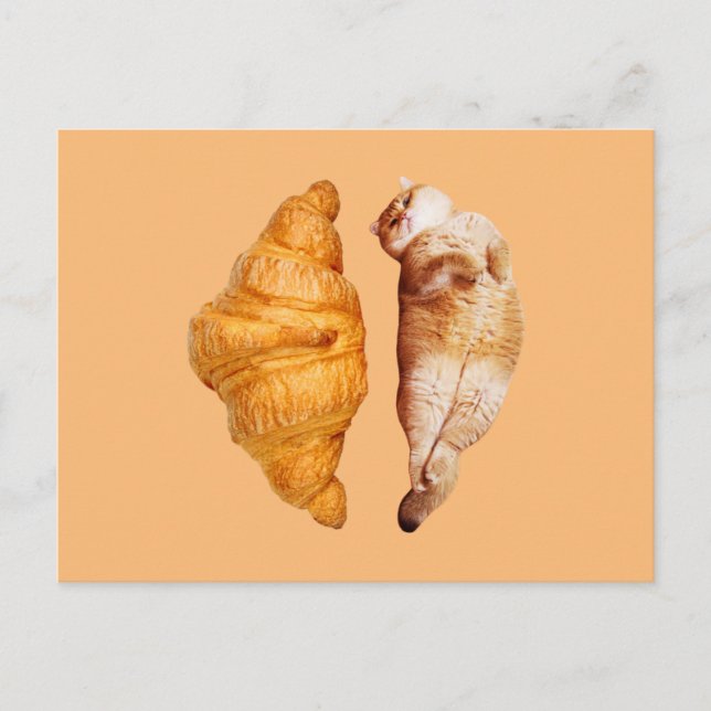 Croissant Postcard (Front)