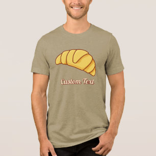 Croissant T-Shirt Tri-Blend Shirt