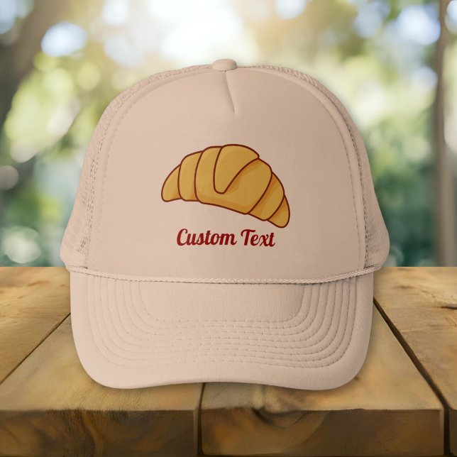 Croissant Trucker Hat (Creator Uploaded)