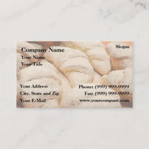 Croissants Business Card
