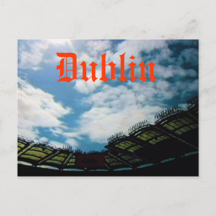 Croke Park Stadium Dublin Ireland Eire postcard