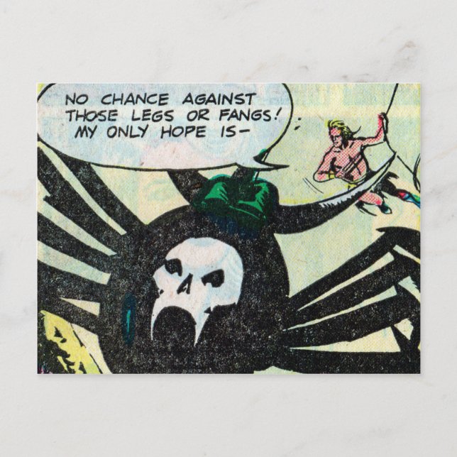 Crom and the Spider God of AKKA Postcard #3 of 3 (Front)