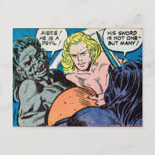 Crom the Barbarian Postcard #3 of 3