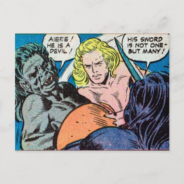 Crom the Barbarian Postcard #3 of 3 (Front)