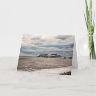 Cromer Beach, North Norfolk, England Card