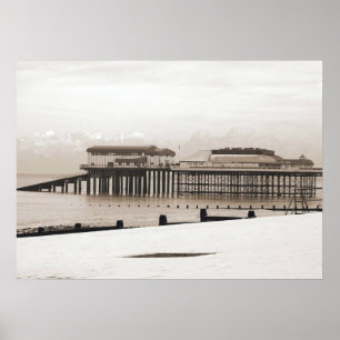 Cromer In Winter. Poster