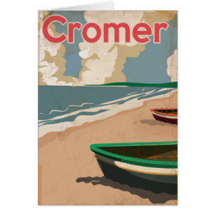 Cromer Vintage locomotive Travel Poster