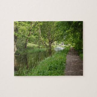Cromford Canal in Derbyshire Jigsaw Puzzle