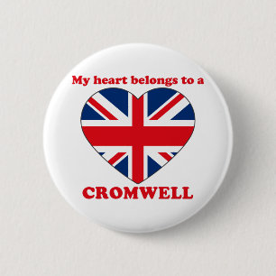 Cromwell 6 Cm Round Badge