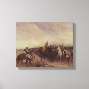 Cromwell at Dunbar, 1650 Canvas Print