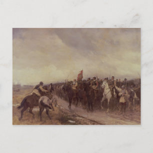 Cromwell at Dunbar, 1650 Postcard