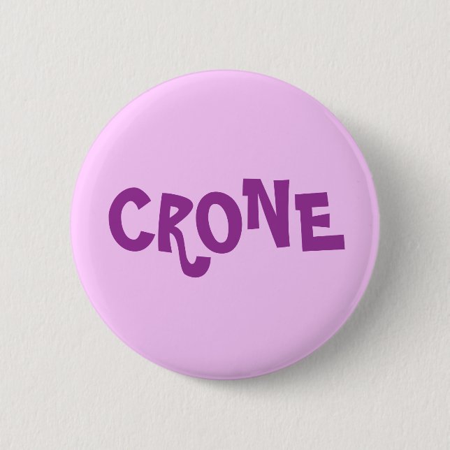 CRONE 6 CM ROUND BADGE (Front)