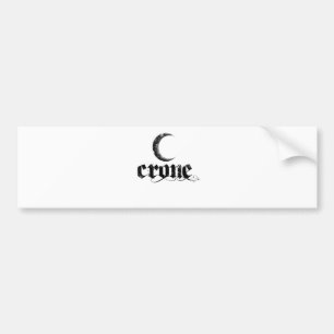 crone bumper sticker