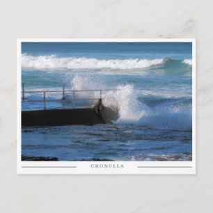 Cronulla Ocean Bath – Sydney Australia Postcard