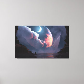 Cronus Rising Canvas Print