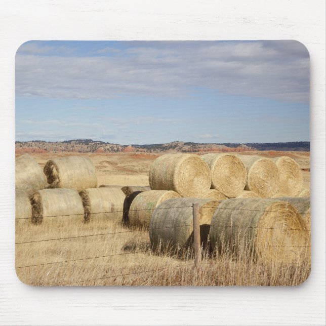 Crook County, Hay Bales Mouse Mat (Front)