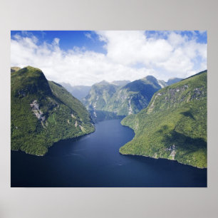 Crooked Arm, Malaspina Reach, Doubtful Sound, Poster