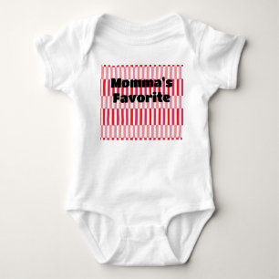 Crooked Candy Canes Baby Bodysuit