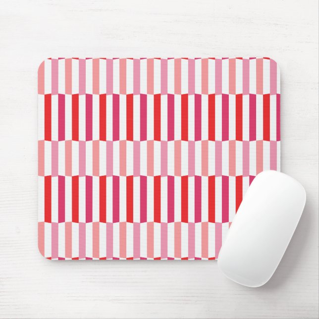 Crooked Candy Canes  Mouse Mat (With Mouse)