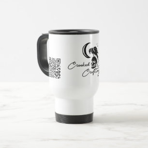 Crooked Crow Crafting Travel Mug