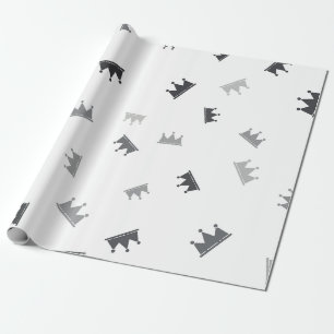 Crooked Crowns Luxurious Weddings Wrapping Paper