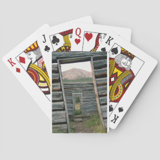 crooked door playing cards