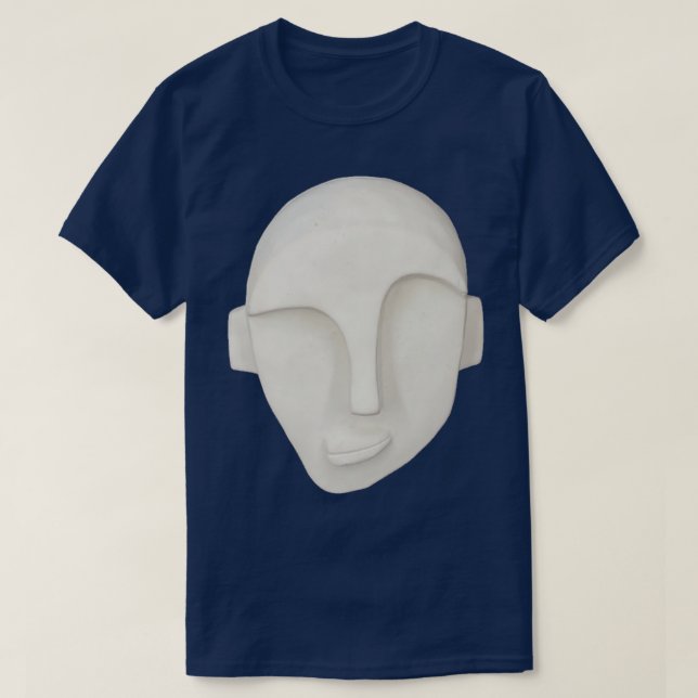 Crooked face clay model T-Shirt (Design Front)