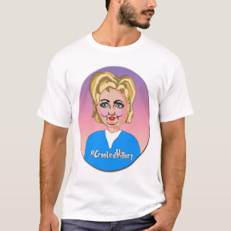 Crooked Hillary, T-shirt male
