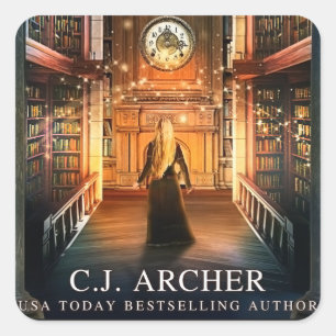 Crooked Library sticker