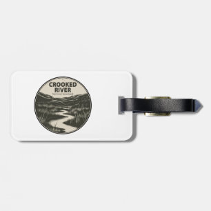 Crooked River National Grassland Oregon Stream Luggage Tag
