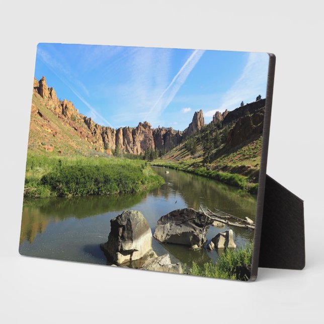 Crooked River, OR Plaque (Side)