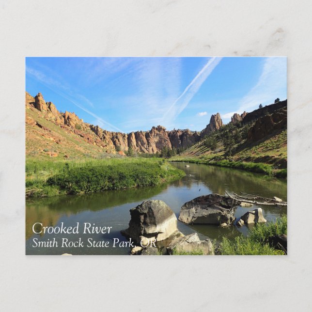 Crooked River, Oregon Postcard (Front)