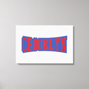 CROOKLYN, NYC CANVAS PRINT