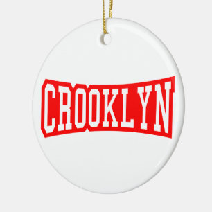 CROOKLYN, NYC CERAMIC TREE DECORATION