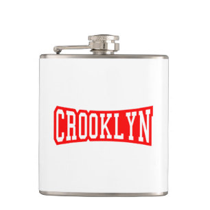 CROOKLYN, NYC HIP FLASK