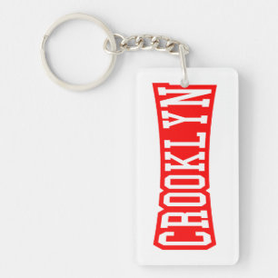 CROOKLYN, NYC KEY RING